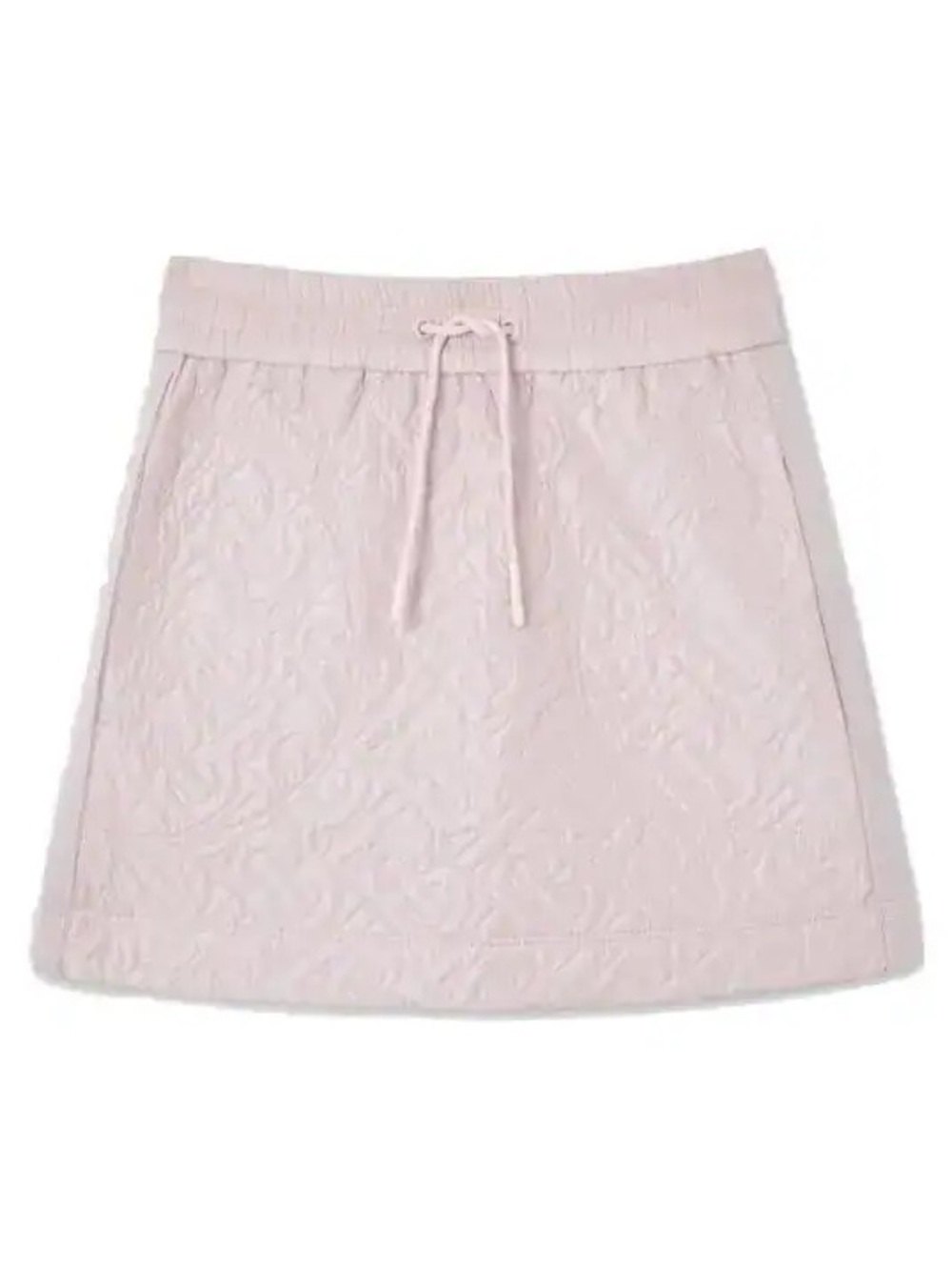 Burberry Selena monogram-quilted satin skirt